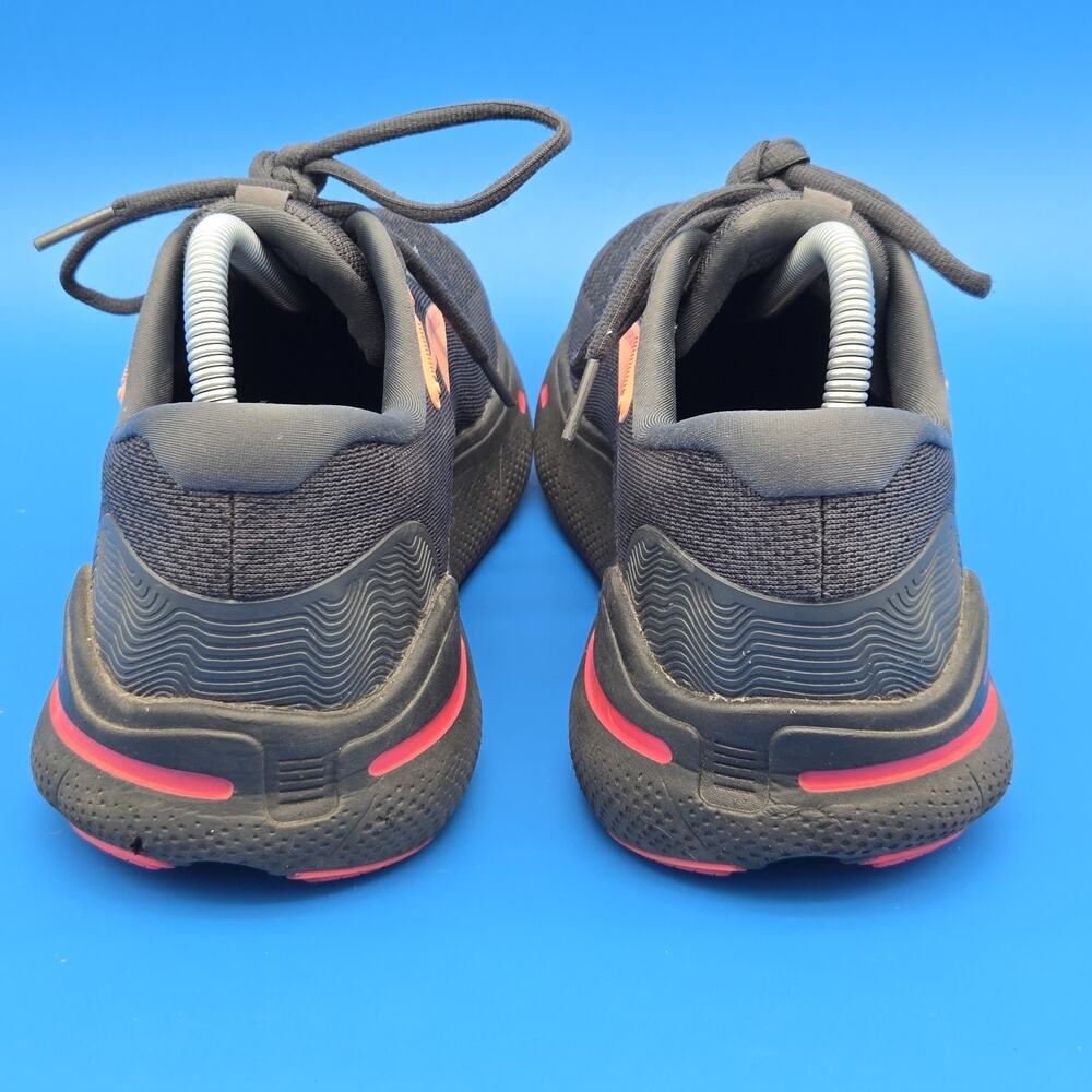 Brooks Ghost Max Women's 9.5 Black/Papaya/Raspberry Running Walking High Cushion - Picture 6 of 11